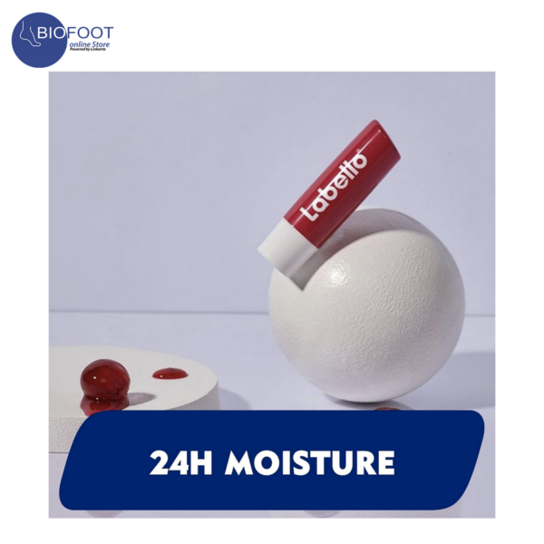 Labello Cherry Shine Lip Balm 24h Moisture 4.8g - Image 2