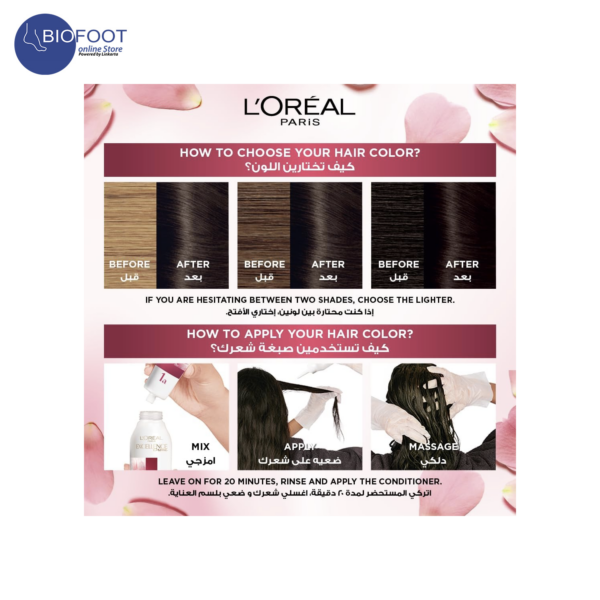 L'Oreal Paris Excellence Creme Triple Care Color 3.0 Deep Dark Brown - Image 3