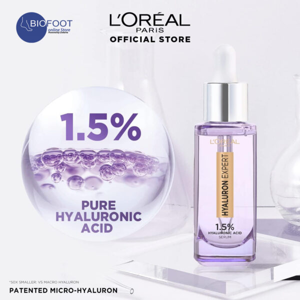 Loreal Hyaluron Expert Serum Hyaluronic Acid 30ml - Image 3