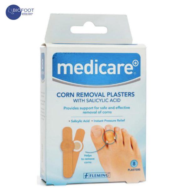 Medicare Corn Removal Plasters With Salicylic Acid 8's