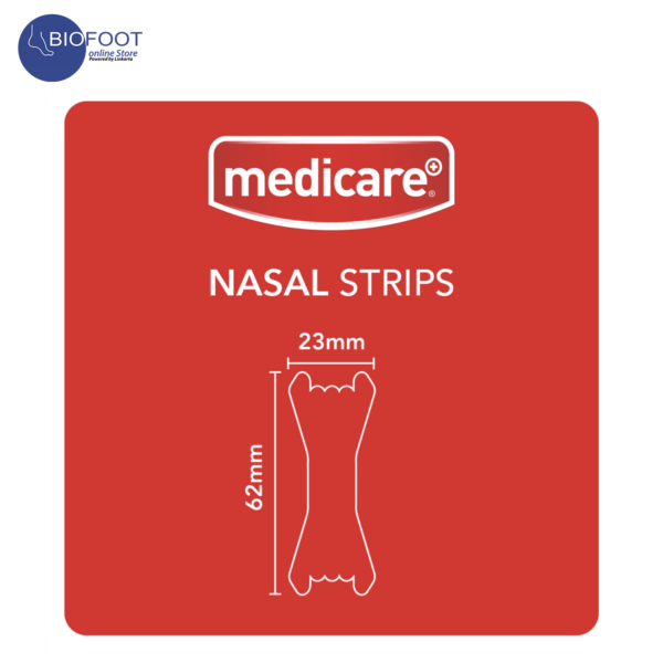 Medicare Nasal Strips Gently Opens Nasal Passages 10's - Image 3