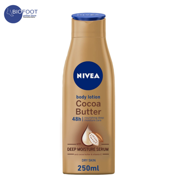 Nivea Cocoa Butter 48H Body Lotion 5in1 Dry Skin 250ml
