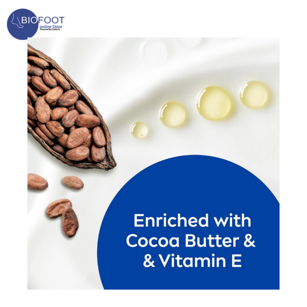 Nivea Cocoa Butter 48H Body Lotion 5in1 Dry Skin 250ml - Image 4