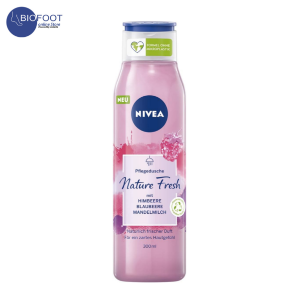 Nivea Refreshing Shower Fresh Blends Raspberry Blueberry Almond Milk 300ml