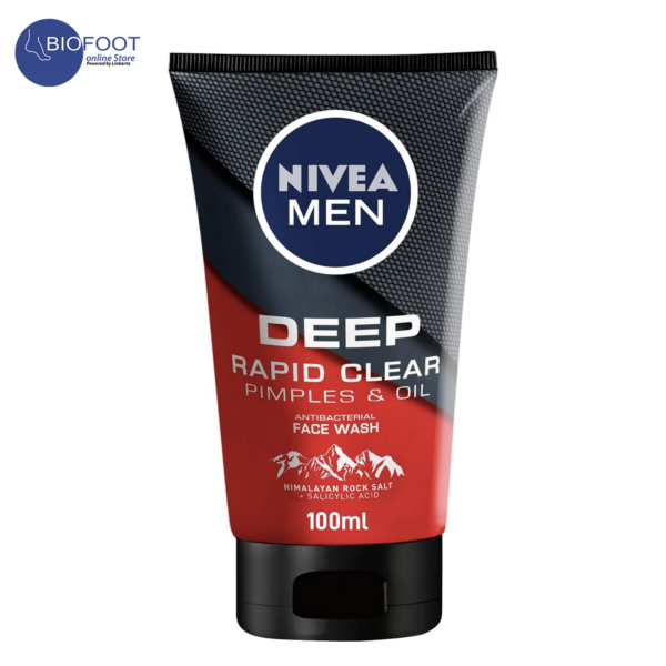 Nivea Men Deep Rapid Clear Face wash 100ml