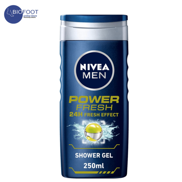 Nivea Men Power 24H Fresh Effect Shower Gel 3in1 250ml