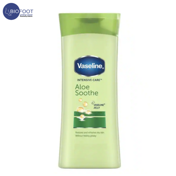 Vaseline Aloe Soothe with Pure Aloe Body Lotion 48H for Dry Skin 400ml - Image 2