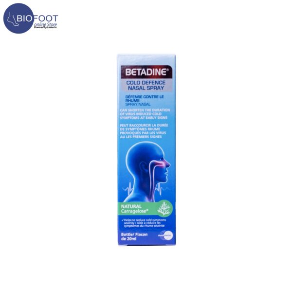 Betadine Cold Defence Nasal Spray 20ml - Image 2