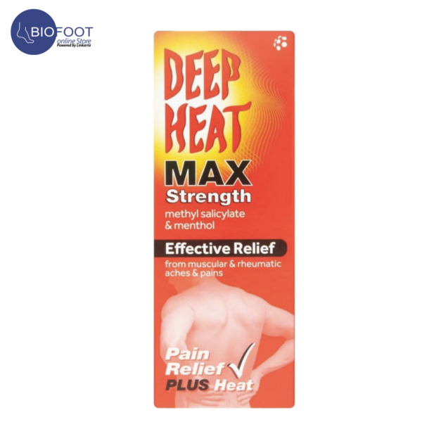 Deep Heat Max Strength Pain Relief Plus Heat 35g