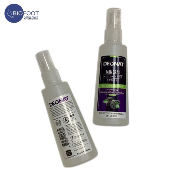 Deonat Deodorant Mineral Spray Mulberry Bark Extract 100ml - Image 2