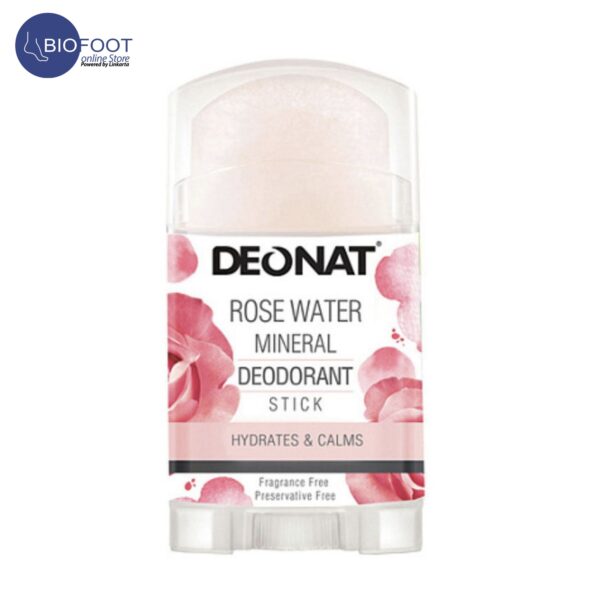 Deonat Rose Water Deodorant Natural Stick 100gm