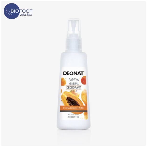 Deonat Papaya Mineral Deodorant Spray 100ml - Image 2