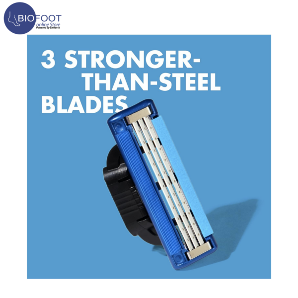 Gillette Gilette Mach3 Turbo 3D razor handle + 6 blades - Image 4