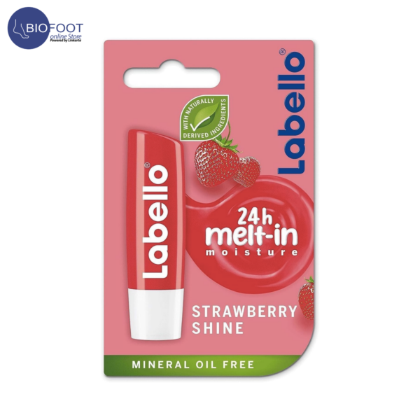 Labello Lip Balm Strawberry Shine 24h Moisture 4.8g