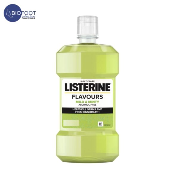 Listerine Flavours Mild & Minty Mouthwash 250ml