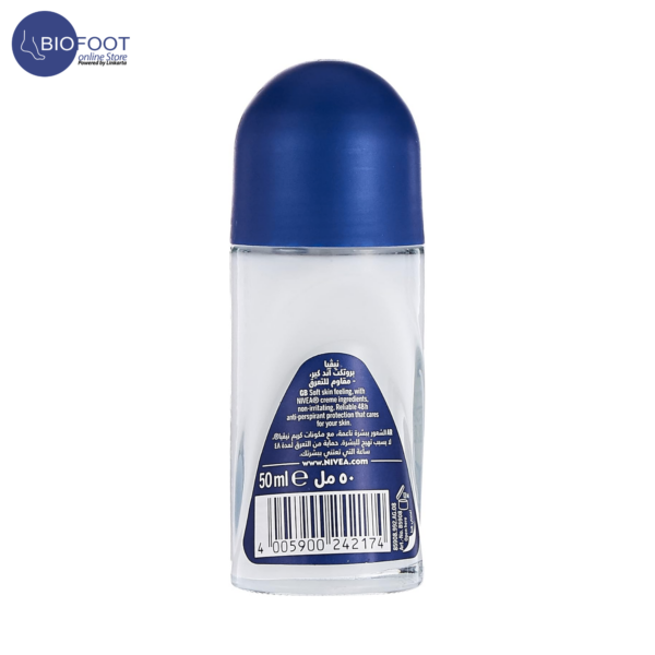 Nivea Deodorant Protect & Care Roll On 48h 50ml - Image 2