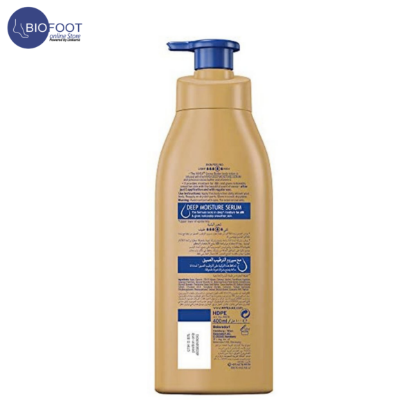 Nivea Cocoa Butter 5in1 Body Lotion for Dry Skin offer pack 400+250ml - Image 3