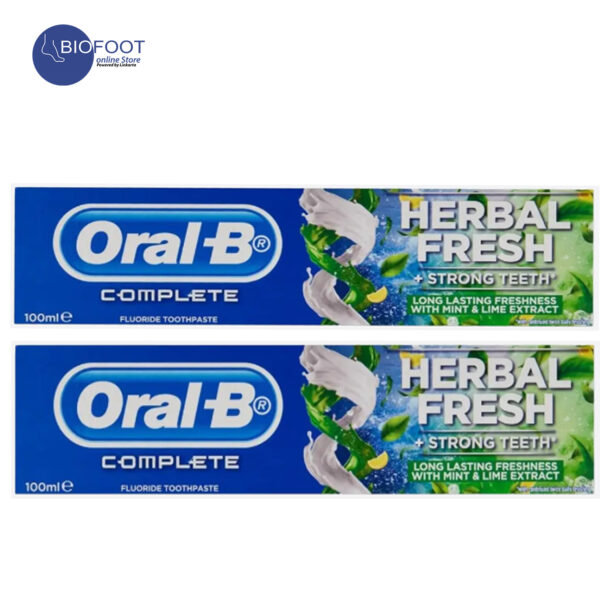Oral-B Pro Complete Herbal Fresh Strong Teeth pack of 2pcs