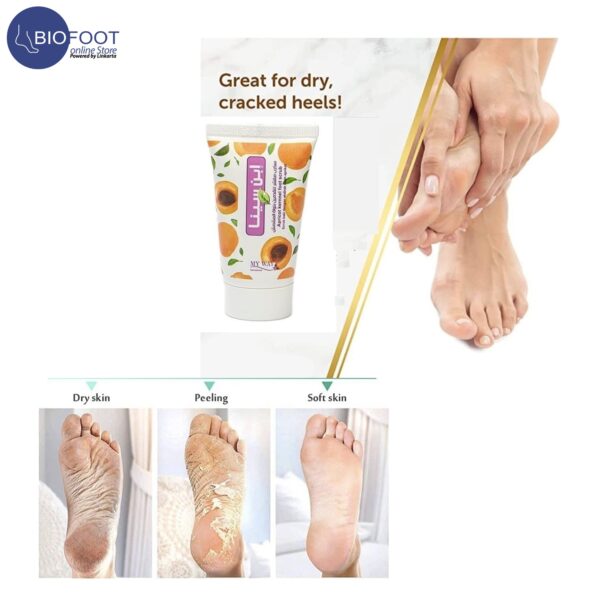 Spring Natural Apricot Kernnel Foot Scrub 40ml - Image 2