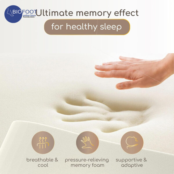 Comforto Classic Orthopedic Memory Foam Pillow - Image 6