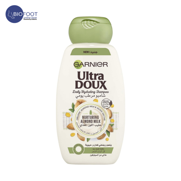 Garnier Ultra Doux Nurturing Almond Milk Shampoo 400ml