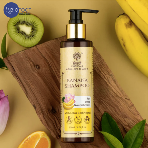 Khadi Banana Shampoo for Deep Nourishment 200ml