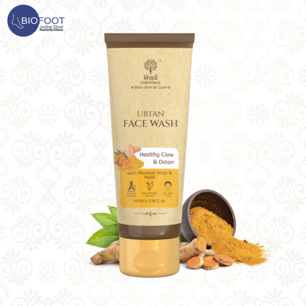 Khadi Ubtan Facewash for Healthy Glow & Detan 100ml