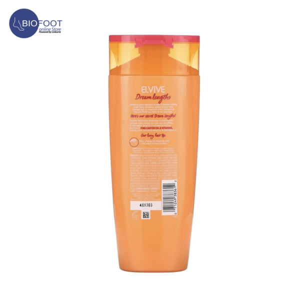 Loreal Elvive Dream Long Restoring Shampoo Long Damage Hair 600ml - Image 2