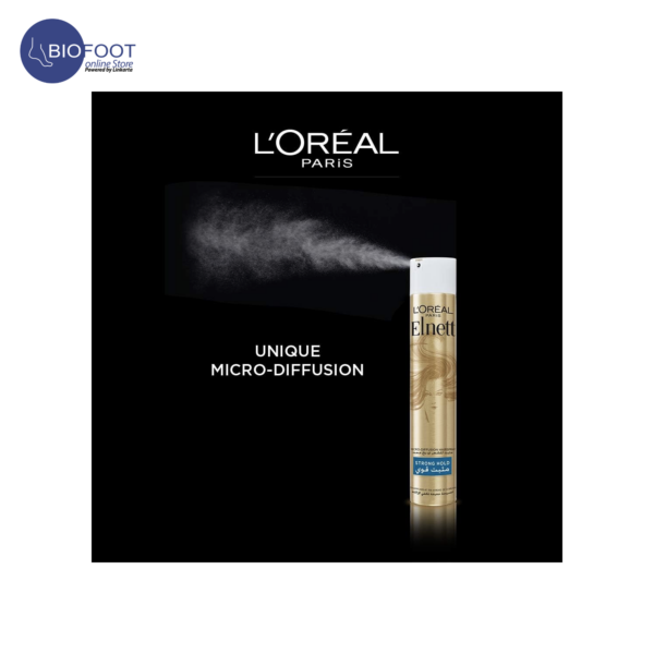 Loreal Paris Elnett Hairspray Strong Hold 75ml - Image 4