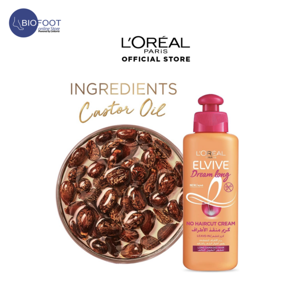 Loreal Elvive Dream Long No Haircut Cream  200ml - Image 4