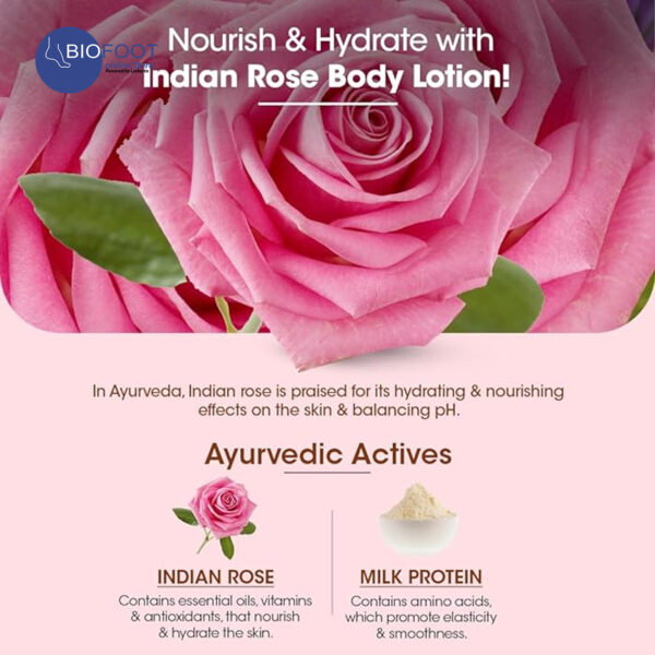 Tac Indian Rose Body Lotion with Milk 250ml - Image 4