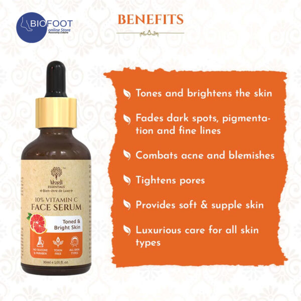 Khadi 10% Vitamin C Face Surem 30ml - Image 3
