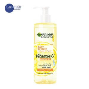 Garnier Fast Bright Vitamin C Purifying Gel Wash 400ml