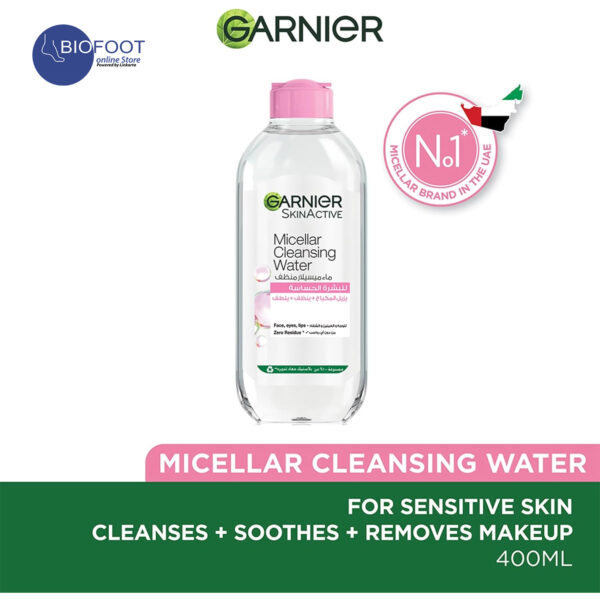 Garnier Micellar Cleaning Water 400ml - Image 2