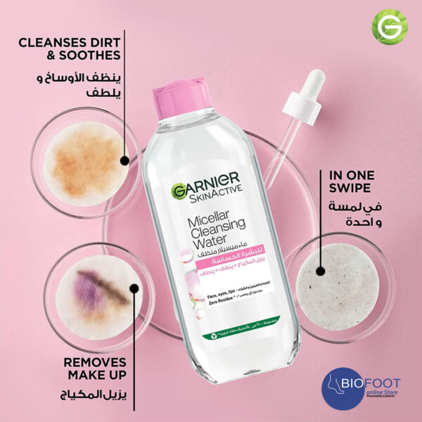 Garnier Micellar Cleaning Water 400ml - Image 5