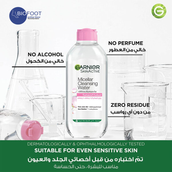 Garnier Micellar Cleaning Water 400ml - Image 4