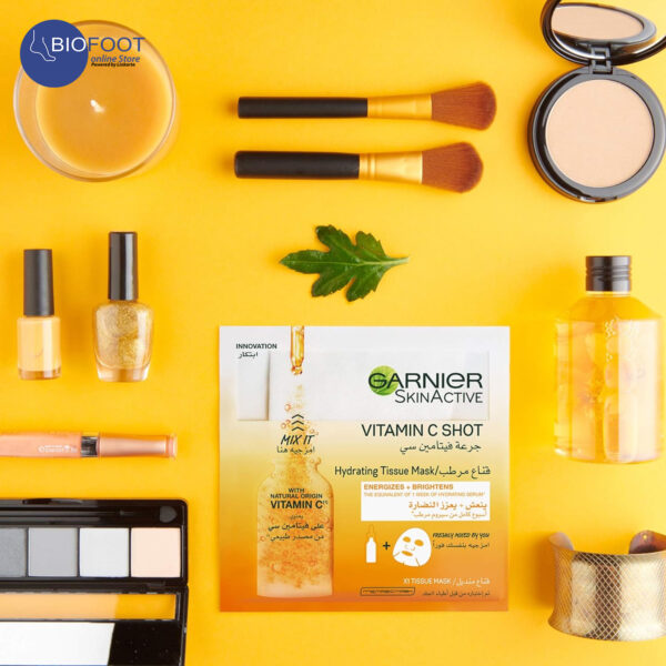 Garnier Skin Active Vitamin C shot Hydrating Tissue Mask - Image 2