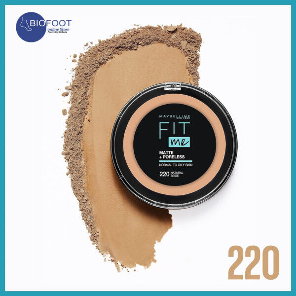 Maybelline Fit Me Matte + Poreless 12H Oil Control 220 12g - Image 3