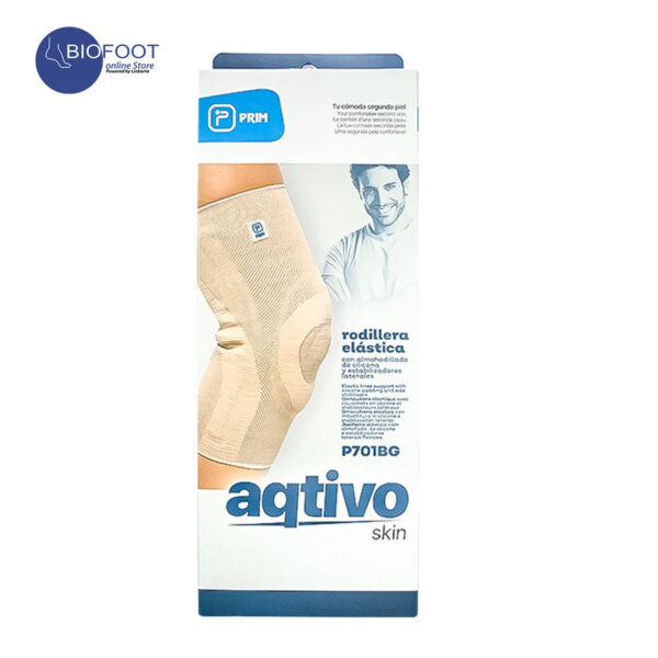Prim Aqtivo Skin Knee Brace with Silicon Beige P701BG - Image 2