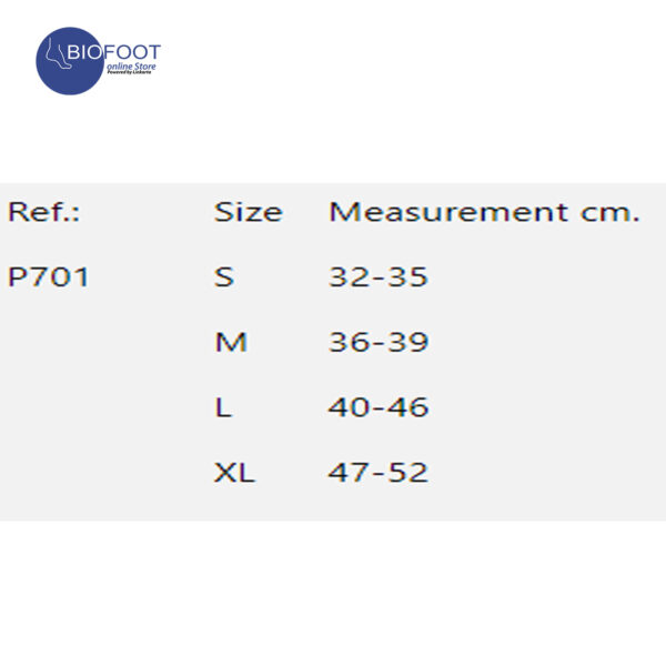 Prim Aqtivo Sport Knee Support with Silicon Blue P701 - Image 4