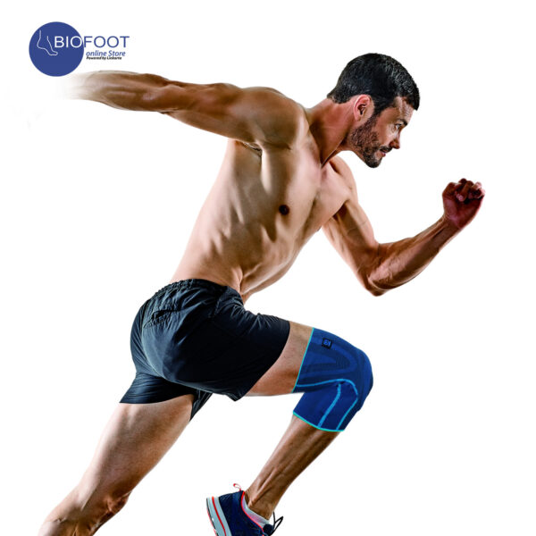 Prim Aqtivo Sport Knee Support with Silicon Blue P701 - Image 2