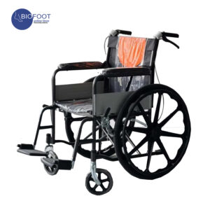 Oximed Standard Manual Lightweight Folding Travel Wheelchair 909TB