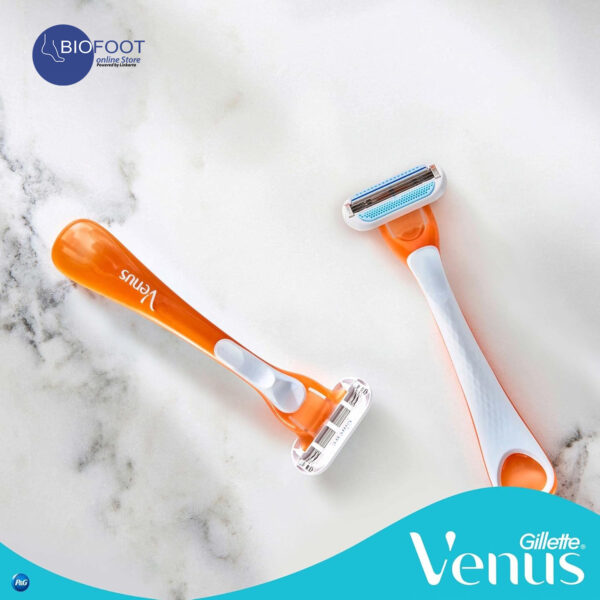 Gillette Venus Riviera Disposable Razor 2's - Image 4