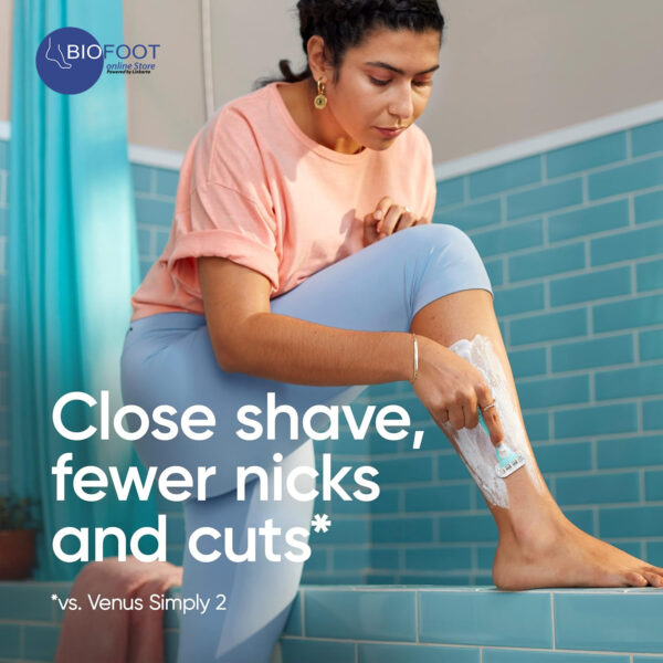 Gillette Venus Sensitive Skin Elixir Razor 3's - Image 2