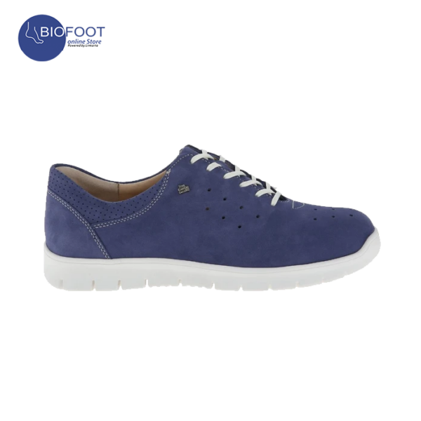 Finn comfort Barletta Nubuk Eletro Ladies Shoes - Image 4