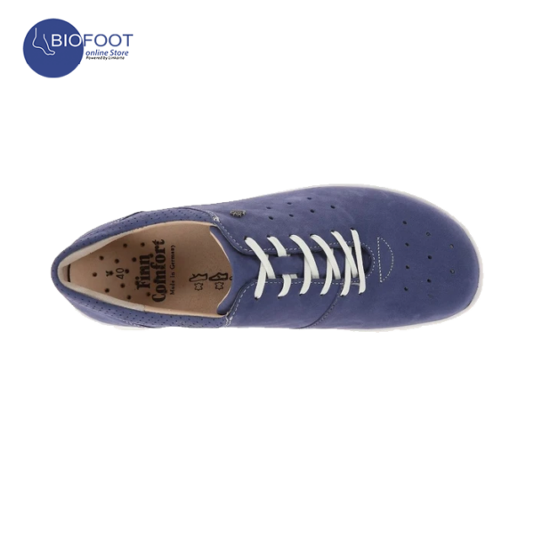 Finn comfort Barletta Nubuk Eletro Ladies Shoes - Image 5