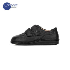 Finn comfort 96109 Diabetic Black Leather Shoes for Men