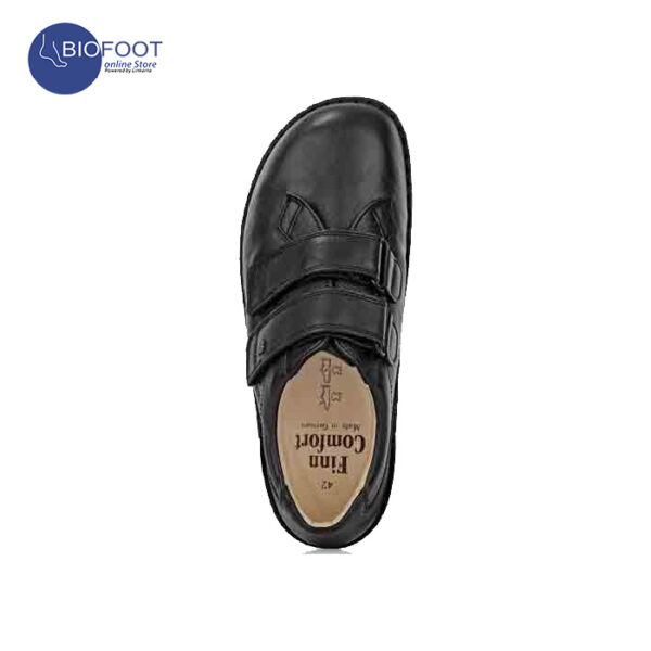 Finn comfort 96109 Diabetic Black Leather Shoes for Men - Image 3