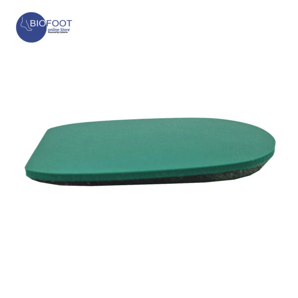 BIOFOOT 4mm Silicone Gel Heel Pads + 3mm Poron Top Cover, Supportive Heel Cups for Foot Pain Relief, Plantar Fasciitis Comfort Insoles, Cushion Inserts (1 Pair: Left & Right Feet) - Image 2
