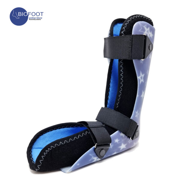 BIOFOOT Pediatric Ankle Foot Orthosis (AFO) /Night splint, Foot Brace for Children and toddlers with stability 90 degrees support and soft padding. - Image 3